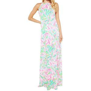 NWT Lilly Pulitzer Margot Maxi Dress Croc My World